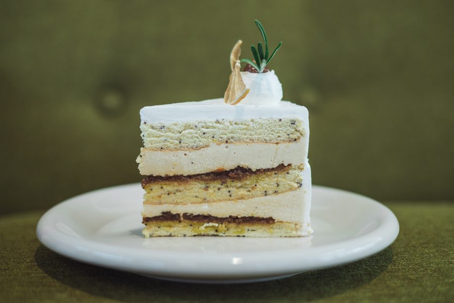 Pistachio Poppy Seed Cake